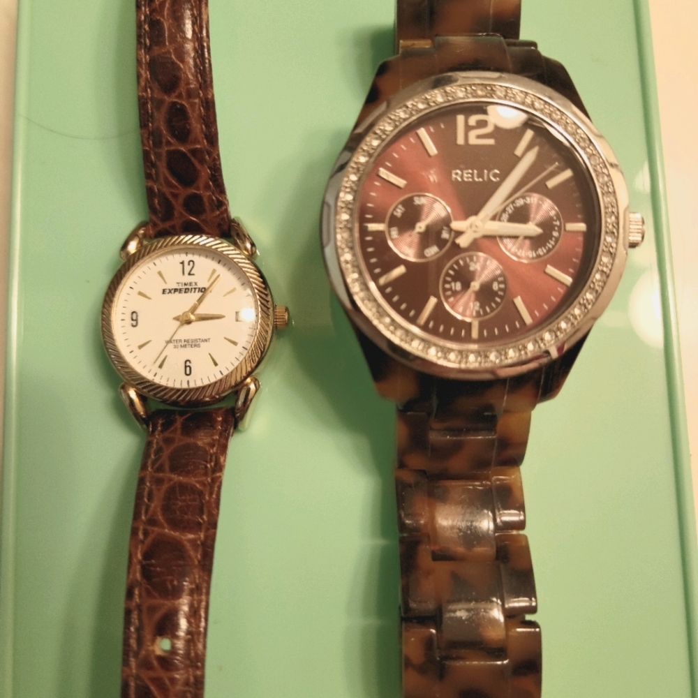 Relic & Timex watch both in this deal